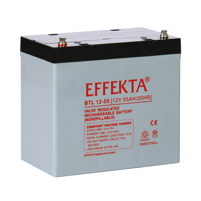 2 Stück EFFEKTA BTL 12V 120Ah AGM Batterie in Dithmarschen - Meldorf